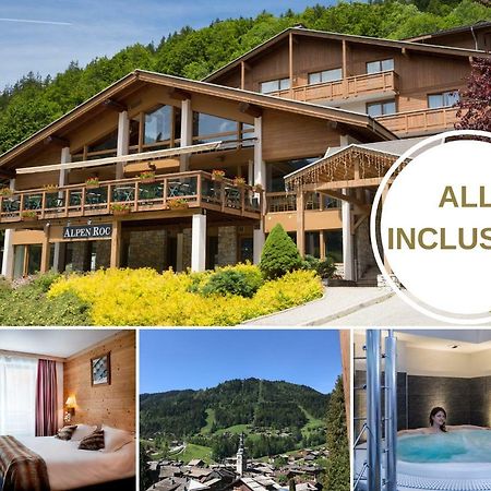Hotel Alpen Roc ラ・クリュサ エクステリア 写真