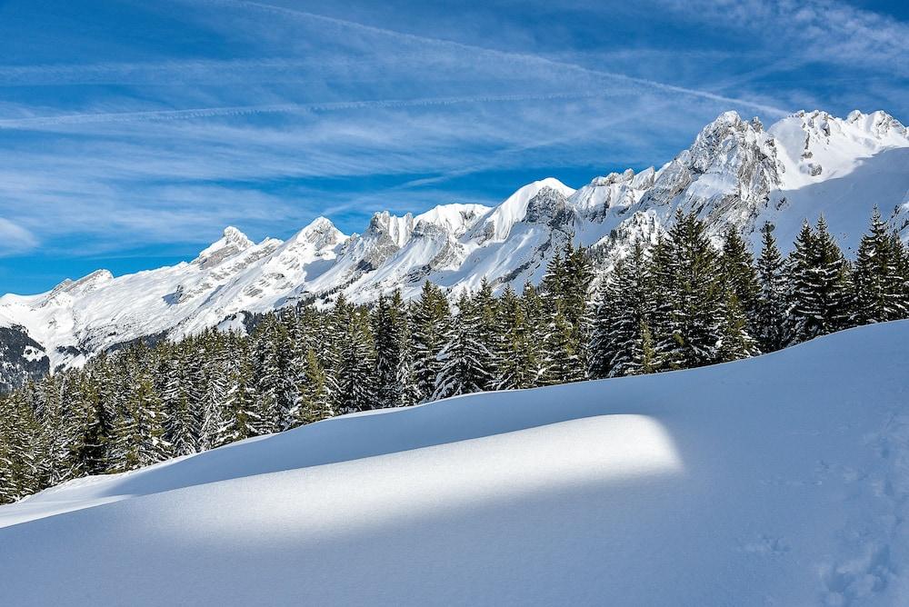 Hotel Alpen Roc ラ・クリュサ エクステリア 写真