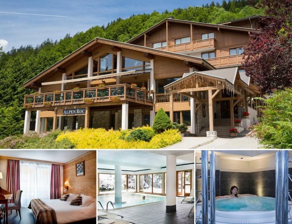 Hotel Alpen Roc ラ・クリュサ エクステリア 写真