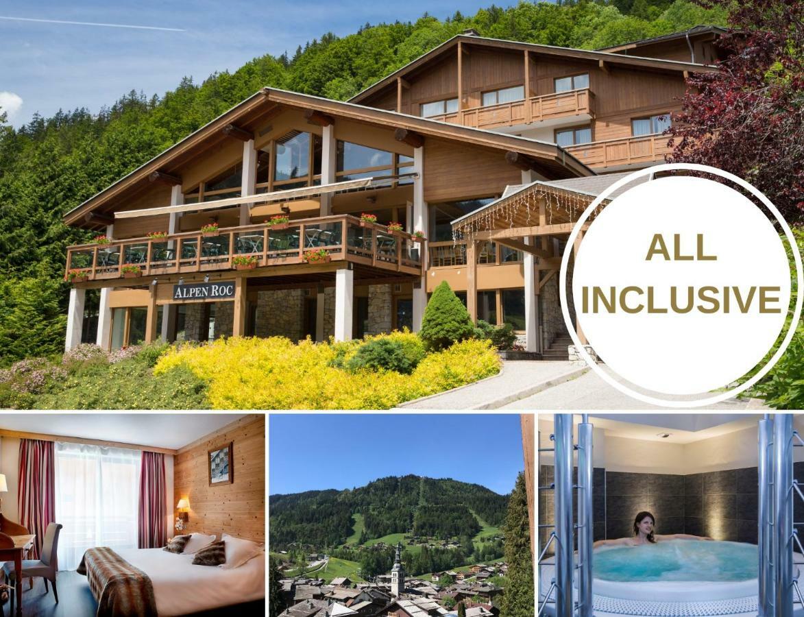 Hotel Alpen Roc ラ・クリュサ エクステリア 写真